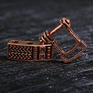 Vintage paracord kralen voor sieraden die leveringen zilveren kleurafstand haken haken haken haken messing diy armbandgat bevindingen groothandel