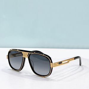 Vintage Pilot Lunettes de soleil Gold Black / Grey Gradient 665 hommes Femmes Summer Shades Lunettes de Soleil UV400 Eyewear