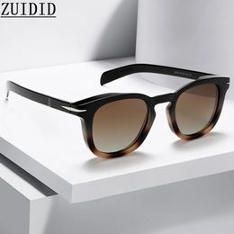 Vintage gepolariseerde zonnebril voor mannen Trending zonnebrillen Dames Trendy Retro Punk Fashion zonnebril Gafas De Sol Polarizadas 240314