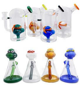 Vintage Premium Animal Glass Bong Bong Hobelah Smoking Pipe d'origine d'usine de verre d'origine peut mettre le logo du client par DHL UPS CNE