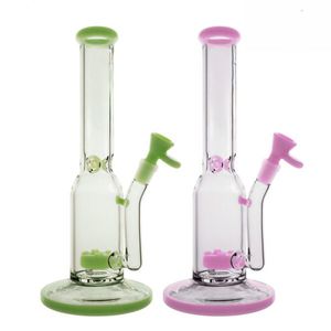 Vintage Premium Glass Bong Hookah 12inch Pink Purple Original Factory Directe verkoop kan een klantlogo door DHL UPS CNE plaatsen