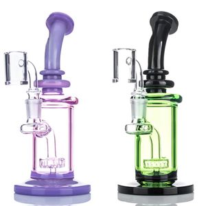 Vintage PREMIUM Glass Bong Water Hookah 10INCH Pipes avec banger Original Glass Factory peut mettre le logo du client par DHL UPS