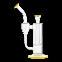 Vintage Premium Pulsar Glas Bong Water Pijp Hookah Oil DAB Rigs Roken 10 inch Hoogte kan klantlogo door UPS DHL plaatsen