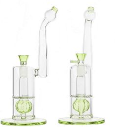 Vintage Premium Pulsar Glass Bong Water pipe hookah Oil Dab Rigs smoking 12inch height can put customer logo by UPS DHL