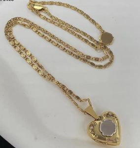 Vintage punk hart medaillet hanger ketting klassieke ontwerper hiphop kettingen ketting sieraden voor dames feest jubileum paar cadeau