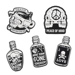 Vintage Punk Style broches broche pour femmes mode robe manteau chemise Demin métal broche broches Badges sac à dos cadeau bijoux