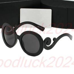 Lunettes De soleil rondes Vintage pour femmes, marque De luxe minimale, lunettes De Soleil baroques noires, mode dégradée, Oculos Lunette De Soleil