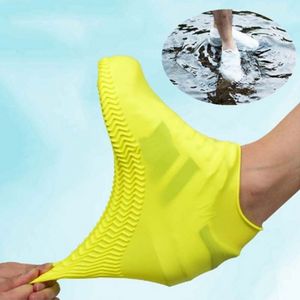 Vintage rubberen laarzen herbruikbare latex waterdichte regenschoenen bedekken niet-slip siliconen overschrijden laarsafdekkingen unisex schoenen accessoires SS1119