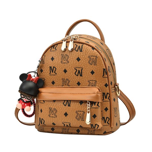 Mochila escolar Vintage con estampado de letras, mochila escolar de moda, Mini bolsa de viaje para mujer, mochila escolar de diseño para adolescente