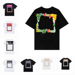 camisa vintage Camisetas de diseñador camisas para hombres HOMBRES BRUSH OVER SKATE S S TEE Verano para hombre Diseñadores Camisetas sueltas Marcas de moda Tops Mans Camisa casual Ropa Pantalones cortos de calle