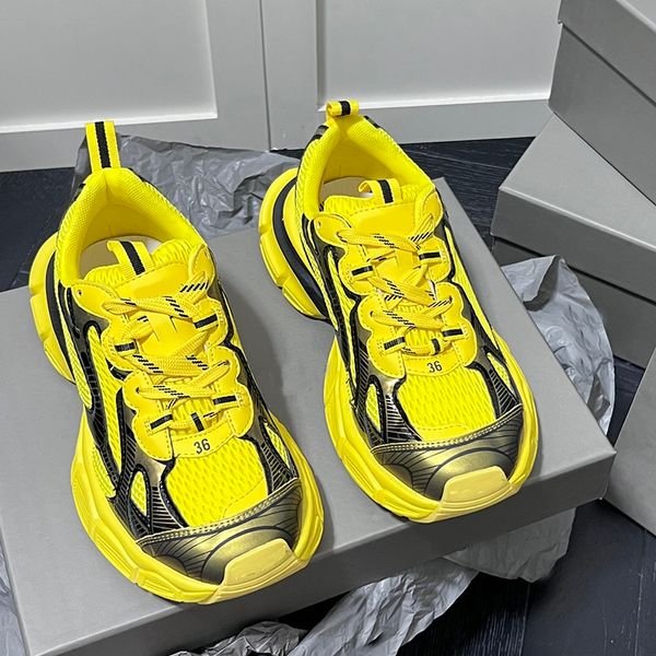 Zapatillas de deporte vintage Zapatos de corredor de diseñador Zapatos casuales de lujo para mujer Zapatillas de deporte Track 3 3.0 Zapatillas de deporte de lujo Zapatillas de deporte blancas y negras triples Zapatos de moda de raza de pareja
