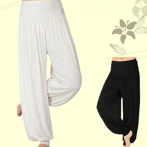 Vintage Sportswear Femmes Sarouel Yoga Lâche Longue Danse Du Ventre Boho Sport Pantalon Large Vêtements