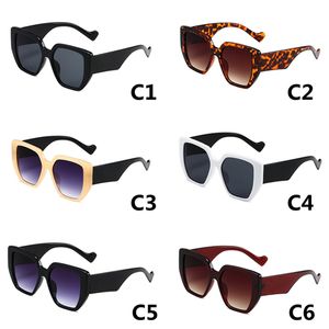 Vintage Square Oversize Sunglasses Man Woman Sun Glasses Brand Designer Céneaux Femmes Femmes UV400 Lunettes