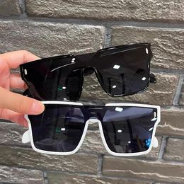 Vintage vierkante zonnebrillen damesmodeboxen oversized zonnebrillen mannen tinten zwarte zonnebril UV400 bril