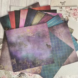 Vintage Starry Sky Pattern Diy Photo Album Scrapbook Hand Compte Fond Papier Papier de 6 pouces PAPIER PAPIER SEMPORT