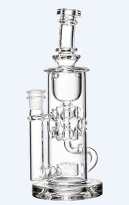 Vintage Straight Fab Egg Glass Bong Water Hookah Pipes Pipas para fumar perc Quemador de aceite con tazón puede poner el logotipo del cliente