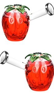 Vintage Strawberry Glycerin Glass Bong narguilé pipe à eau Original Factory Direct Sale peut mettre le logo du client par DHL UPS CNE