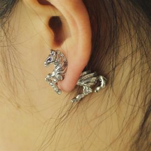 Boucles d'oreilles Vintage, girafe, Lion, chat, cerf, cheval, Crocodile, pour hommes et femmes, bijoux de charme, cadeau 276z