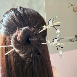 Bâtons à cheveux Vintage en forme d'hirondelle, épingles à cheveux faites à la main pour femmes et filles, pince à cheveux en métal, accessoires pour cheveux