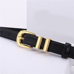 Ceintures minces vintage pour hommes designer style élégant ceinture femmes carré boucle ronde homme top qualité ceintures de luxe designer femmes accessoires fa0108 E4