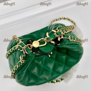 Vintage deux tailles femmes sac à bandoulière fermeture éclair complète en cuir diamant treillis matelassé luxe sac à main tendance soirée pochette or matériel porte-carte valise Pochette