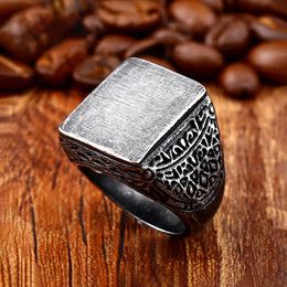 Vintage unieke 14k goud gesneden ring voor mannen vrouwen punk eenvoudige antieke ringen mode creativiteit sieraden geschenken