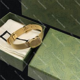 Bracelets de chaîne de montre Vintage pour femmes, Double lettre dorée, spectacle de Date, bijoux assortis