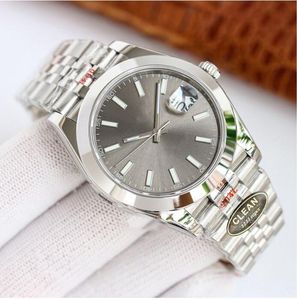 Vintage horloge klassieke man horloges heren luxe horloges polshorloge saffier beweging 3235 cleanfactory perfectwatch 41mm jubileumband-05