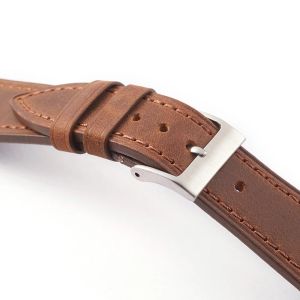 Sangle de montre vintage Release rapide 18 mm 19 mm 20 mm 21 mm 22 mm Cowband Band Smart Watch Strap Accessoires Braceletz106