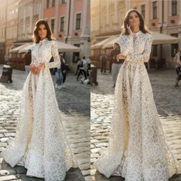 Robes de mariée vintage pour femmes 2022 robes de mariée élégantes une robe boho de style country en dentelle en dentelle