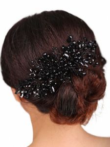 vintage bruilofthoofdred 6 kleur headpieces rhineste haaradministraties fi handgemaakt haar kam bruids tiara feest voor vrouwen s1dv#