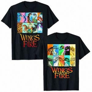 Vintage Wings of Fire - All Together Gift voor mannen vrouwen Kids T-shirt grappige drag tee tops nieuwigheid geschenken korte mouw kleding D5BI #