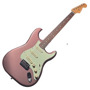 Vintera 60s S t Gemodificeerde Pau Ferro toets Burgundy Strato Gitaar