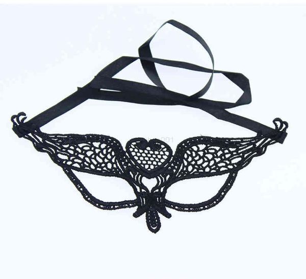 Masque pour les yeux découpé en dentelle noire, espace Violent, Sexy, mascarade, jeux fantaisie pour adultes, jouets sexuels pour Couples, Woman98544872087974