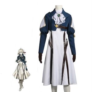 Costume de Cosplay Violet Evergarden, Costume de Cosplay Anime Violet Evergarden pour femmes Halloween286V