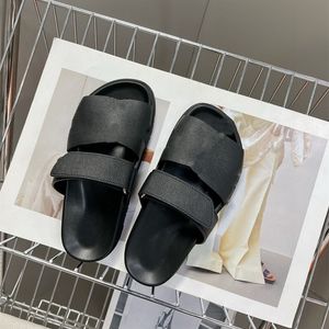VIP Designer Women Beroemde dia's Sandale Slippers Damesplatform Epsom Echt leer met doos Luxe Sliders Schoenen Bodem Flip Flops Casual Beach Sandaal
