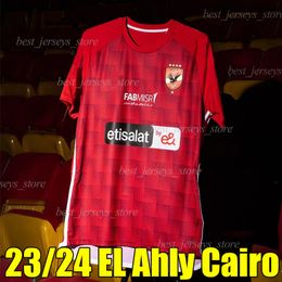 2023 2024 AL AHLY Cairo Voetbalshirts 23/24 Egypte EL AHLY Y.IBRAHIM KAHRABA M.MOHSEN M.SHERIF AYMAN A.DIENG AJAYI M.HANY voetbalshirts