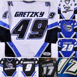 VipCeoA3740 Danbury Trashers 2004-05 Jersey Brent Gretzky Mike Bayrack Brad Wingfield Jon Mirasty Scott Stirling Bren et McCartin Regan GALANTE Kelly