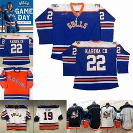 VipCeoSan Diego Gulls troisième maillot de hockey Troy Terry Dean Boylan Deven Sideroff Jaycob Megna Jamie Drysdale Sam Carrick Mark STITT Sean O'CONNOR