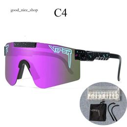 Viper Sunglasses Men Femmes Designer Pits Polaris Cadre Sport de haute qualité Men de femmes Lunes avec boîte 472