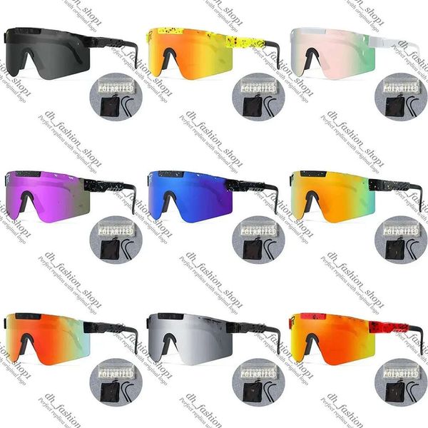 Gafas de sol Viper Summer NUEVO 17 Colores 24SS Vipers Sport Google Gafas de sol polarizadas para hombres/mujeres Eyewear a prueba de viento al aire libre 100% de lente reflejado UV 943