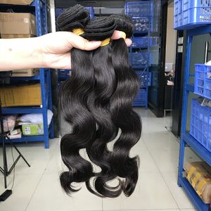 Bundles de cheveux vierges non transformés de qualité supérieure brésilienne 3 offres groupées 10A Grade Body Wave Virgin Human Hair