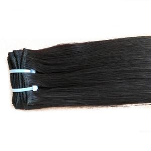 Fascio di capelli lisci di seta di trama dei capelli vergini umani di grado 8a100 dei capelli vergini 100g pc 4pcs lotto DHL libero