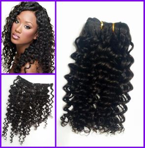 Maagdelijke Mongoolse Menselijk Haar Diepe Golf Diep Krullend Clip In Hair Extensions Voor Zwarte Vrouw Afro Menselijk Haar GEASY9345876
