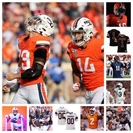 Virginia Cavaliers Football Jersey 41 Will Bettridge 94 Aaron Fauui 54 Blake Steen 82 Kam Butler 6 Demick Starling 1 Paul Akere 53 Dawson Alters 8 Malachi Fields