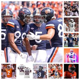 Virginia Cavaliers voetbalshirt 89 Joshua Rawlings 87 Titus Ivy 78 Jestus Johnson III 10 Anthony Colandrea 25 Donte Hawthorne 32 Landon Danley