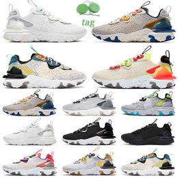 Vision Running Shoes Mujer Hombre Zapatillas deportivas Zapatillas deportivas Light Orewood Brown Worldwide Iridescent Photon Dust Camo Walking Jogging