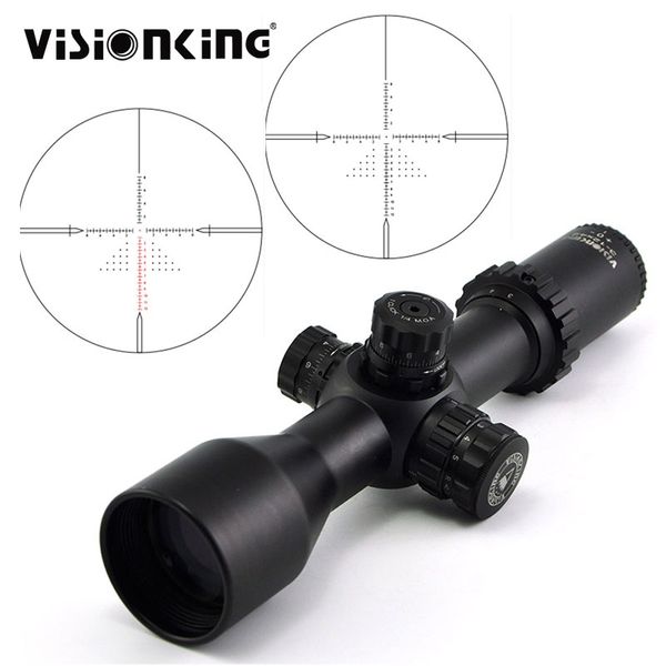 Visionking 3-12x42 FFP lunette de visée optique télescopique visée Lunettes de chasse lunette de visée Mil-Dot lunette de visée