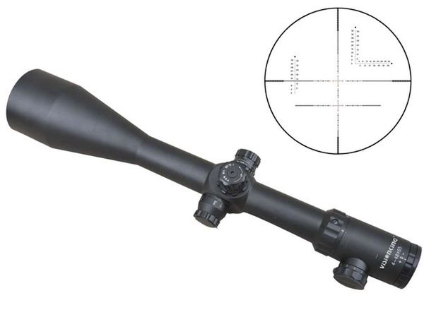 Visionking 4-48x65DL amplio campo de visión 35mm Rifle alcance táctico de largo alcance Mil Dot retícula