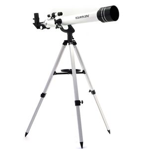 Visionking 60 700 (60/700mm) White Space Refractor Astronomical Telescope Moon Jupiter Watching With Tripod Good Quality